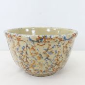 Red Wing Spongeware Advertising Bowl Kwality Prod