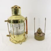 Vintage Electric Converted Ankerlicht Oil Lantern