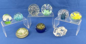 John Gentile, St.Lambert & Other Glass Paperweighs