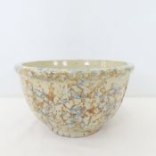 Red Wing Spongeware Advertising Bowl Sunberg's