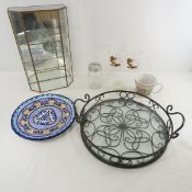 Mexican Plate, Serving Tray, Display Case & More