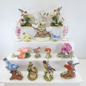 Andrea By Sedek Japan Bird & Floral figurines