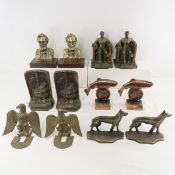 1910 BMC Trout Unlimited, Lincoln & Other Bookends