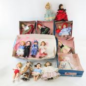 12 Vintage Madame Alexander 8