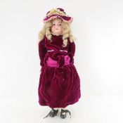 Antique A. Marseilles Rosebud Bisque Head Doll