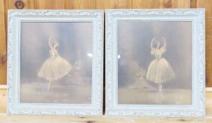 2 Framed Ballerina Lithographs by Sophie TMCO