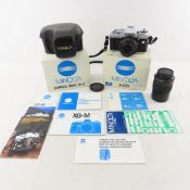 Minolta X370 35mm Film Camera w/ 45mm f/2 Lens