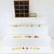 Vintage Thimble Collection & Display Cases