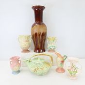 Royal Haeger Sand Drip Vase, Hull Pottery & more