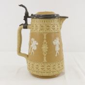 Villeroy & Boch 4 Panels Mettlach 815 Beer Stein
