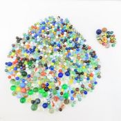 Vintage & Modern Marbles & Shooters approx 7lb