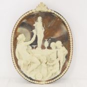 Corolay Classics Stone Plaque- Cherubs & Goddess