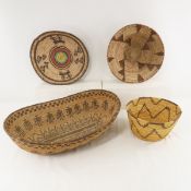 African and American Indian Tribal Baskets