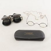 Eyeglasses & French Lemaire Pocket Binoculars
