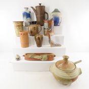 10+ Pieces Vintage Art Studio Pottery - Carl Sande