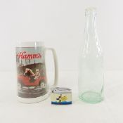 Hamm's Beer Bottle, Mug & Lighter