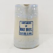 Max Bros SD Red Wing Cherry Band Pitcher