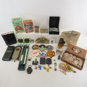 Patches, Tins, Pencils, Wooden Nickels & More