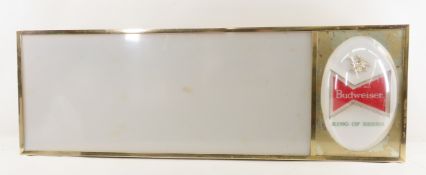 Vintage Budweiser King of Beers Light Up Sign