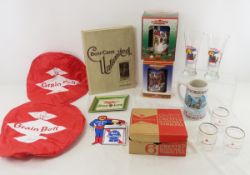 Budweiser & Grain Belt Glasses, Mugs & Collectible