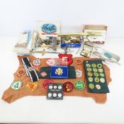 Vintage Road Maps, Keys & Padlocks, Patches & More