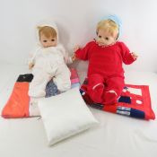 2 1965 Vogue Vinyl & Fabric Baby Dolls