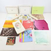 Japanese Takashimaya Scarves, Fabrics & Fans