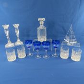 4 JG Durand Cristal D'Arques Crystal glasses