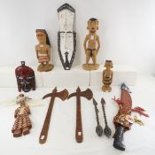 1940's Era African Tribal, Collins Machete & More