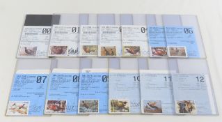 Collection of 13 MN Pheasant Stamps & Licenses