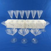 Tiffin Franciscan Classic Clear Glassware