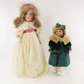 2 Antique A. Marseilles Floradora Dolls