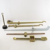 Vintage Large Scale Balance Beams & Weights