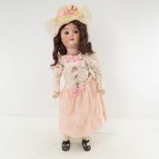 Antique German Bisque Head Doll