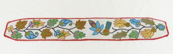 Ojibwe-Anishinaabem Beadwork Strap or Belt