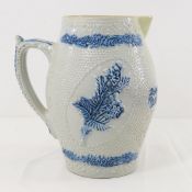 Whites Of Utica Antique Salt Glaze Pitcher