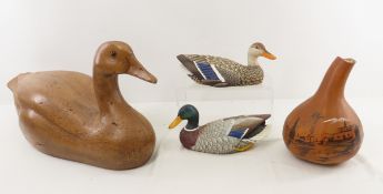 Heritage Decoys, Carved Goose & More
