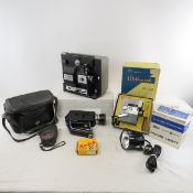 Bell & Howell Super 8 Projector & Movie Cameras