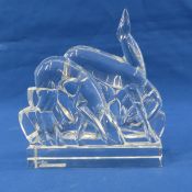 Baccarat Gazelles Crystal Figure