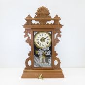 Anson Clock Co Gingerbread Mantle Clock