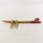 Vintage Catlinite, Pipestone Tobacco Pipe, Signed