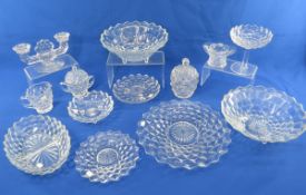 Fostoria Clear American Pattern Glass