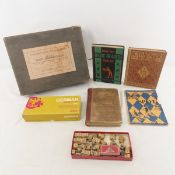 Vintage Teaching Flashcards, Rubber Stamps & Books
