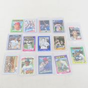 14 1970s - 1990s Autographed Baseball Cards