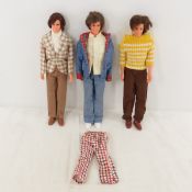 3 Mod Hair Ken #4224 Rooted Hair Dolls