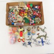Cartoon Figures, Die Cast Cars, Planes & More