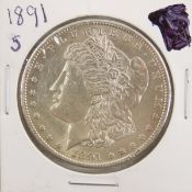 1891 S Morgan Silver Dollar