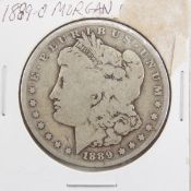 1889 O Morgan Silver Dollar