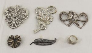 Vintage Signed Sterling Silver Jewelry- 70+ grams