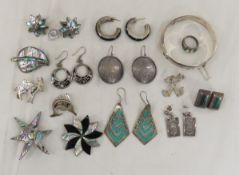 125+ grams Sterling Silver Mexico Jewelry